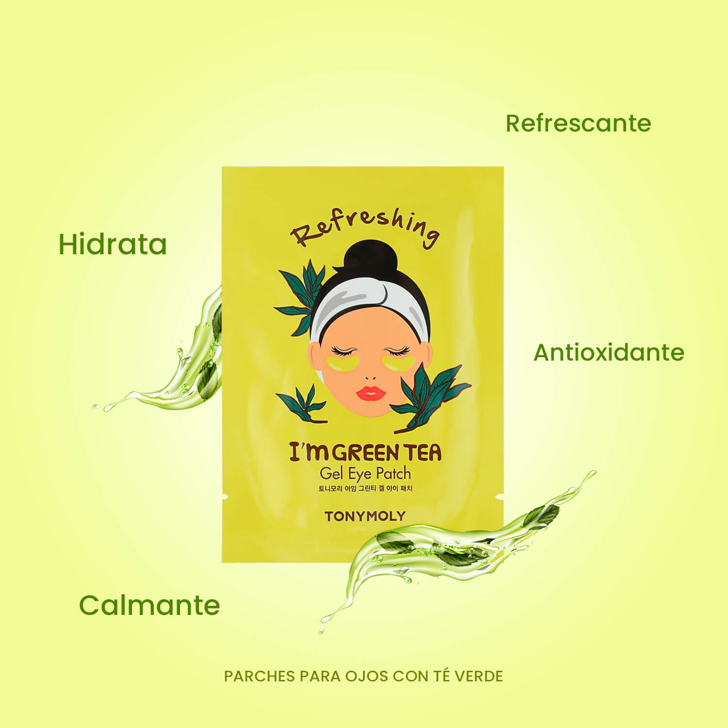 I'M GREEN TEA (PARCHES DE HIDROGEL REFRESCANTES)